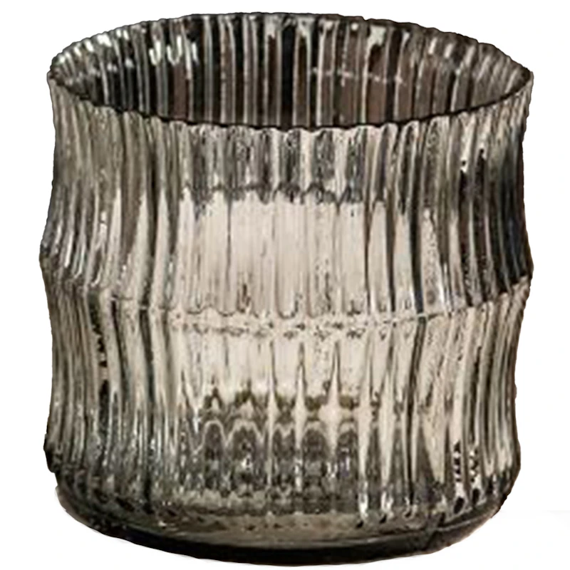 Lina Lysestage 7,5 cm, Smokey