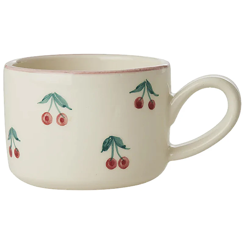 Cappuccinokop Keramik 20 cl, Cherries