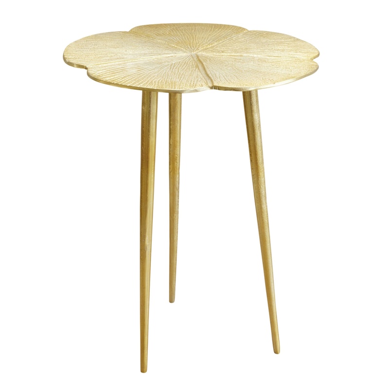 Clover Sidebord Guld, 51 cm