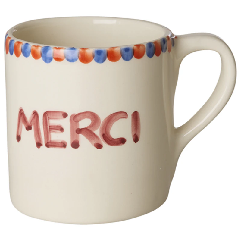 Keramik Kop 42 cl, Merci