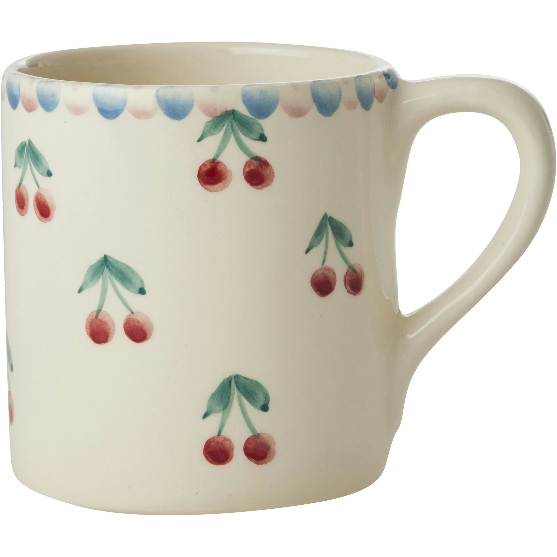 Rice Ceramic Mug 42 Cl Cherries - Kaffekopper Keramik - CEMUG-HPCHER