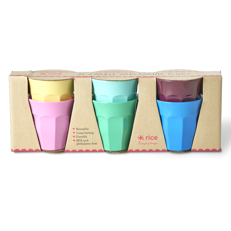 Melaminkopper 6-pak, Show You Colors