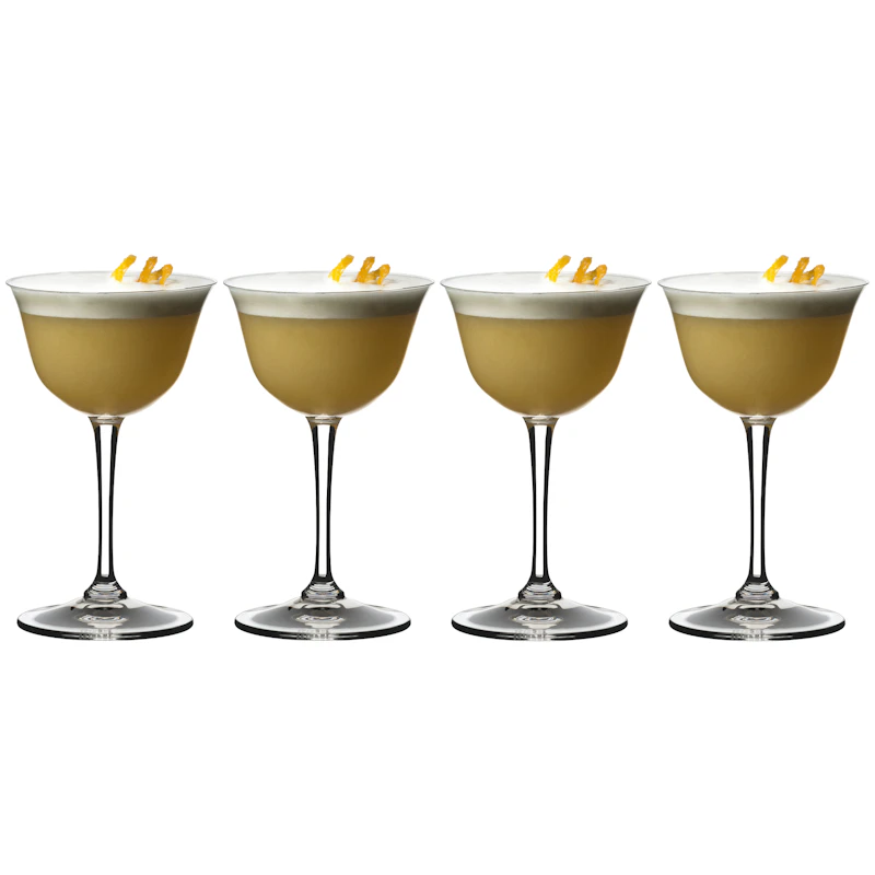 Sour Drinksglas, 4-pak