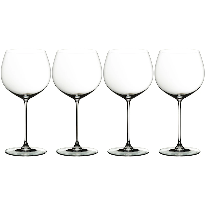 Veritas Oaked Chardonnay Vinglas 4-pak