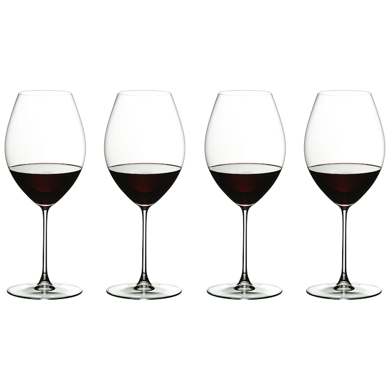 Veritas Old World Syrah Vinglas, 4-pak