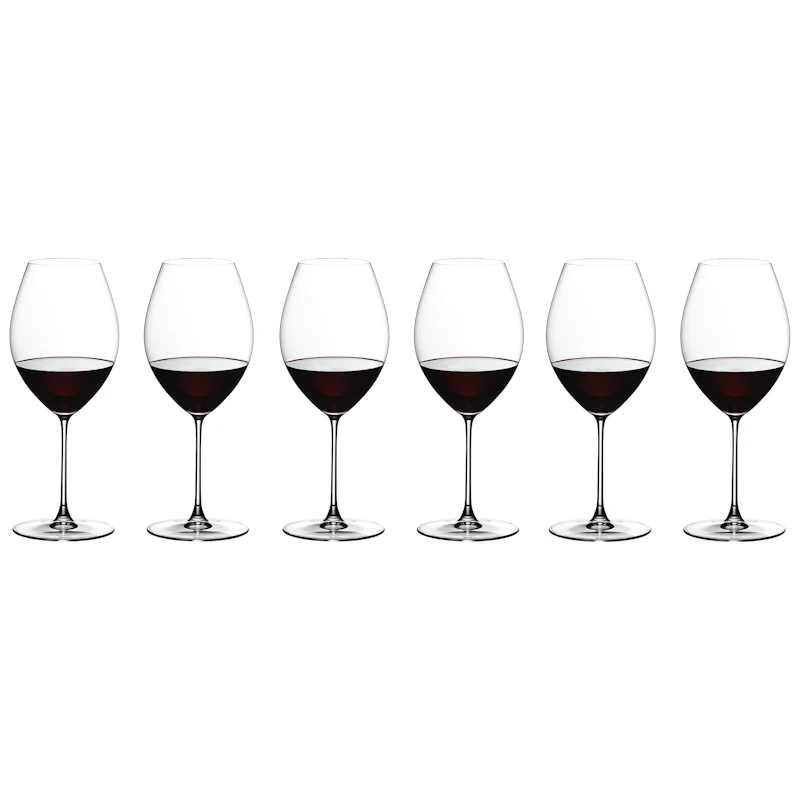 Veritas Old World Syrah Vinglas, 6-pak