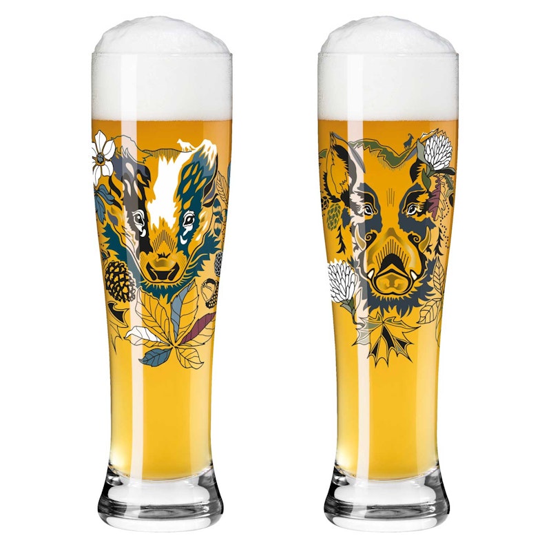 Brauchzeit Ølglas 2-pak, #7 & 8