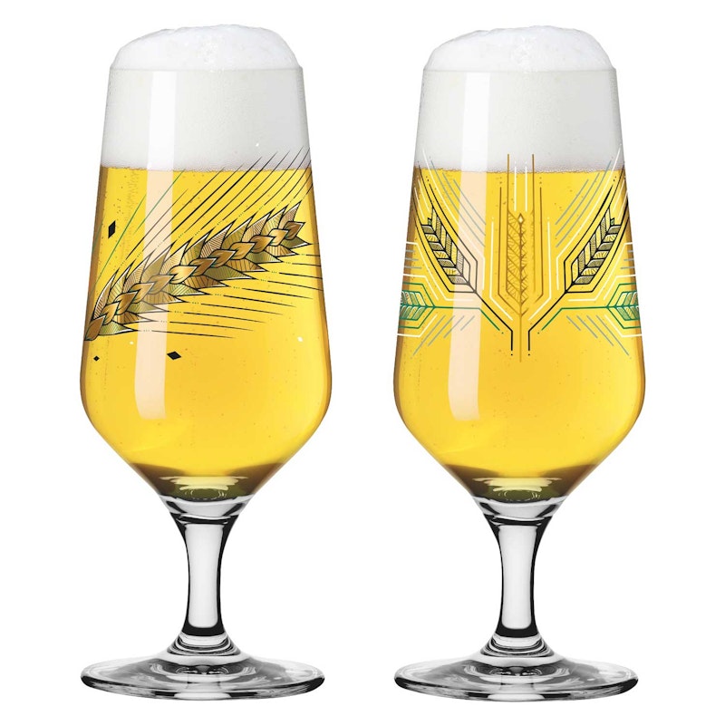 Brauchzeit Ølglas 37 cl 2-pak, #5 & 6