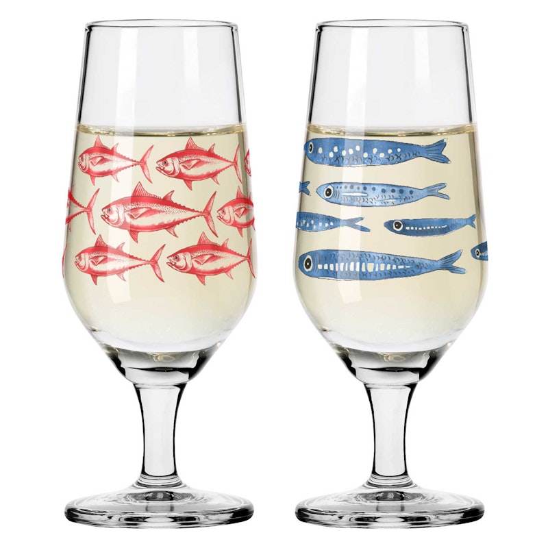 Brauchzeit Snapseglas 5,5 cl 2-pak, #3 & 4