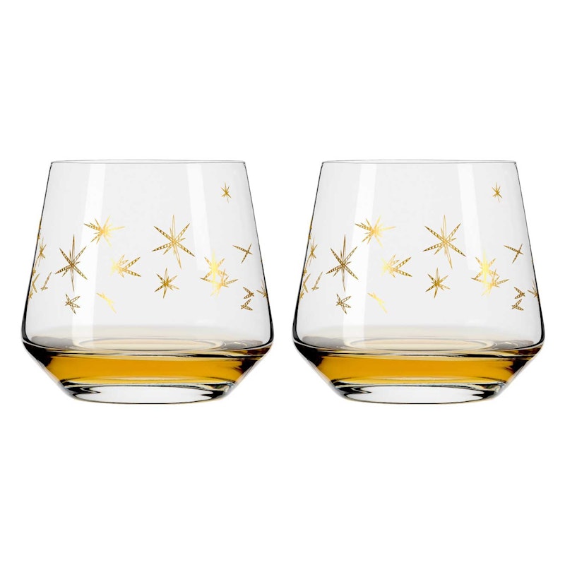 Celebration Deluxe Drinksglas Stars 2-pak, 42 cl