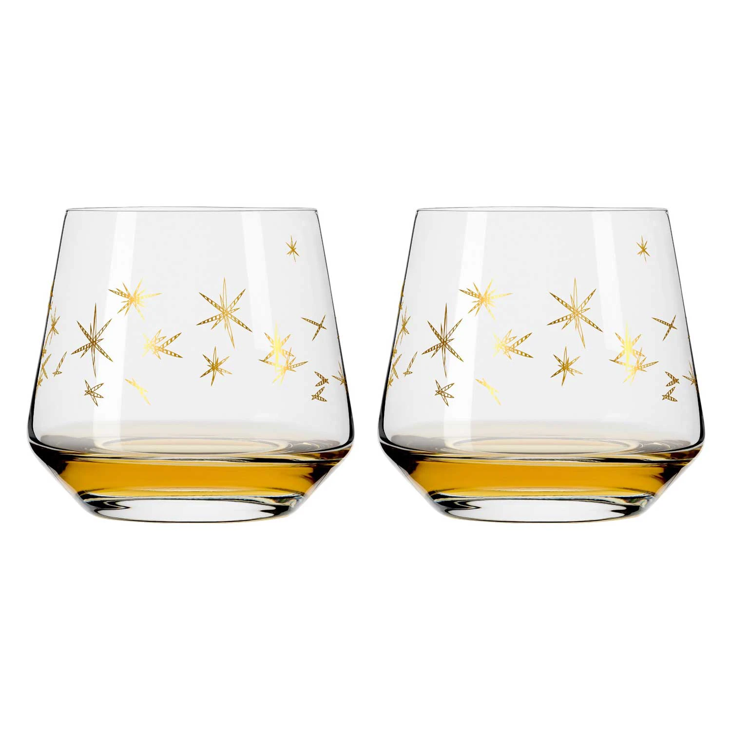 Ritzenhoff Celebration Deluxe Drinksglas Stars 2-pak 42 Cl - Tumblers Krystalglas Klar - 6141015