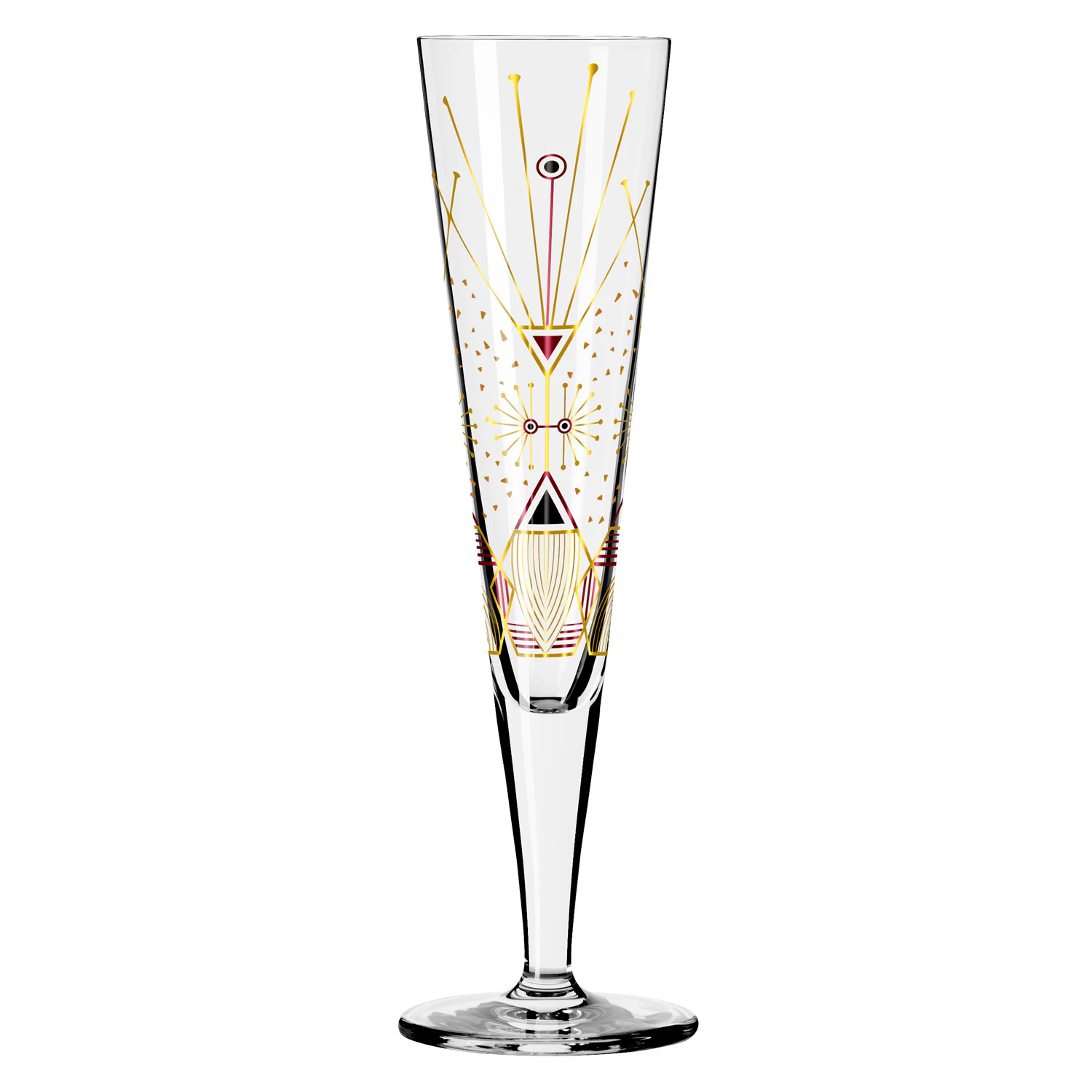Ritzenhoff Goldnacht Champagneglas No: 25 - Champagneglas Krystalglas Klar - 1071025