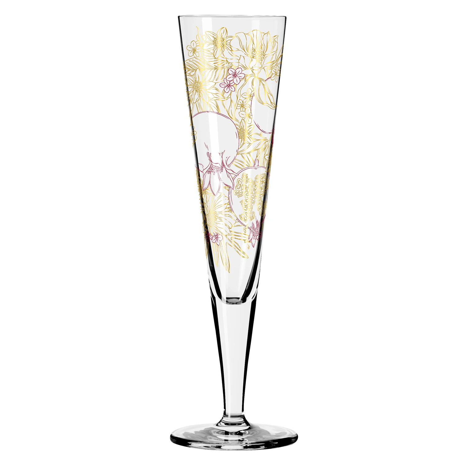 Ritzenhoff Goldnacht Champagneglas No: 31 - Champagneglas Krystalglas Klar - 1071031