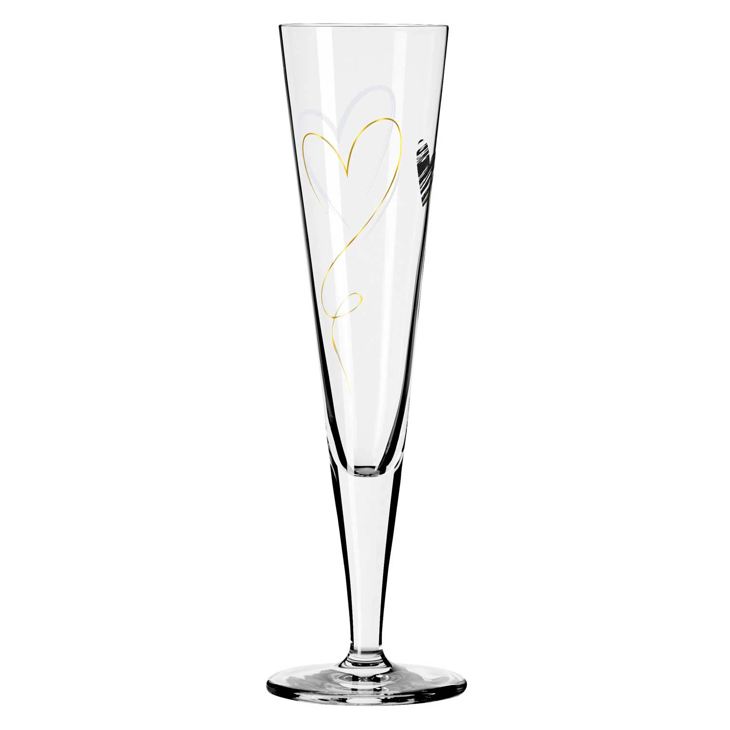 Ritzenhoff Goldnacht Champagneglas No: 35 - Champagneglas Krystalglas Klar - 1071035