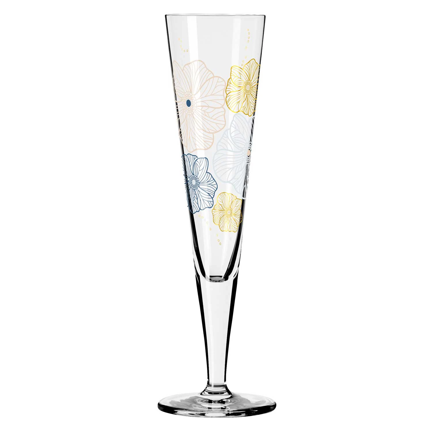 Ritzenhoff Goldnacht Champagneglas No: 36 - Champagneglas Krystalglas Klar - 1071036