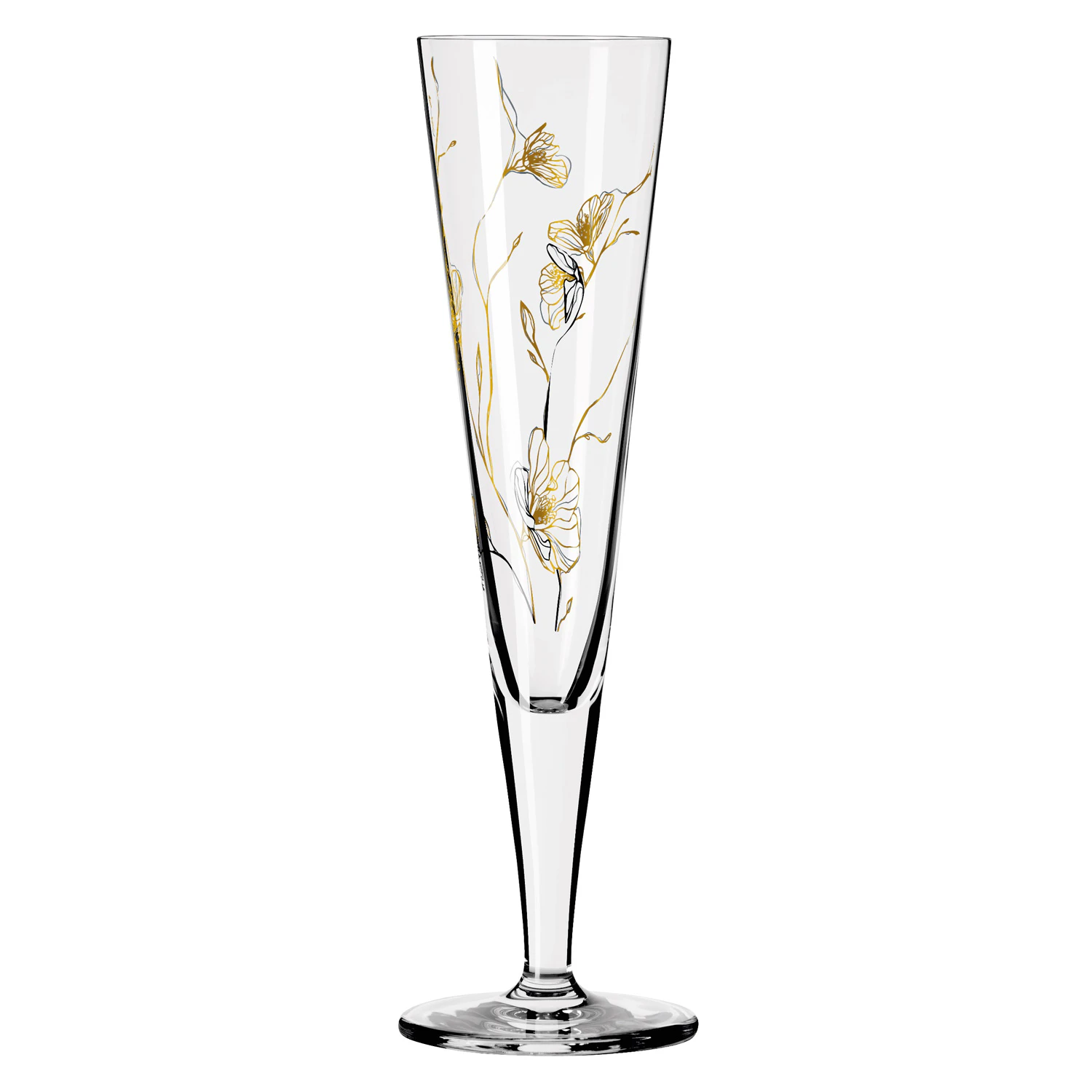 Ritzenhoff Goldnacht Champagneglas No: 7 - Champagneglas Krystalglas Klar - 1078277