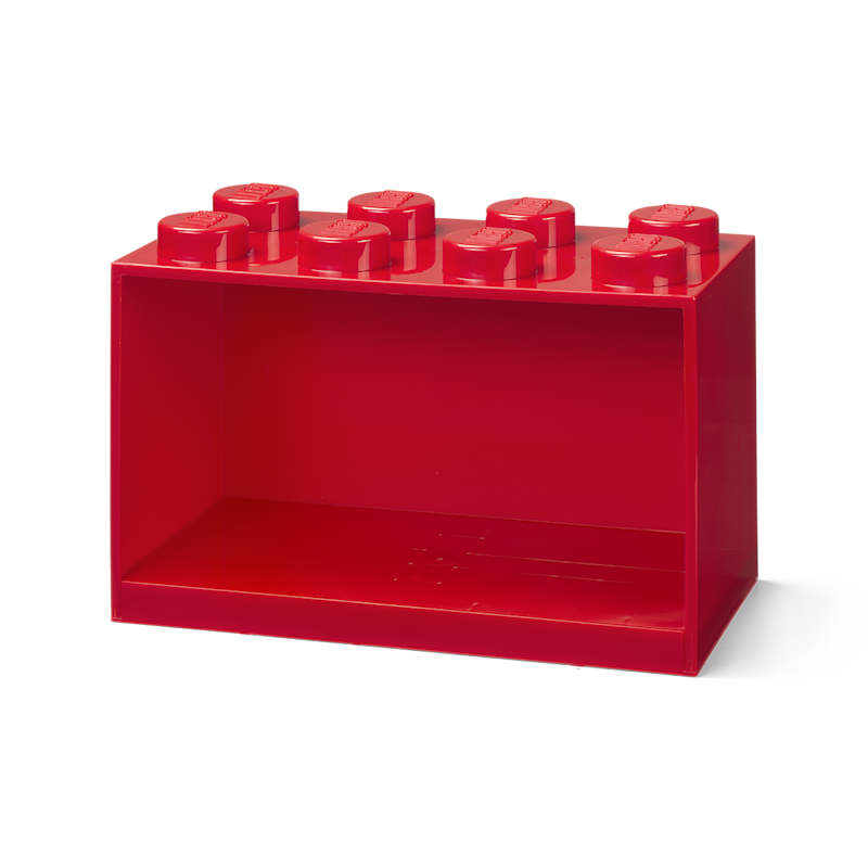 LEGO® Brick Hylde 8 Knopper, Rød