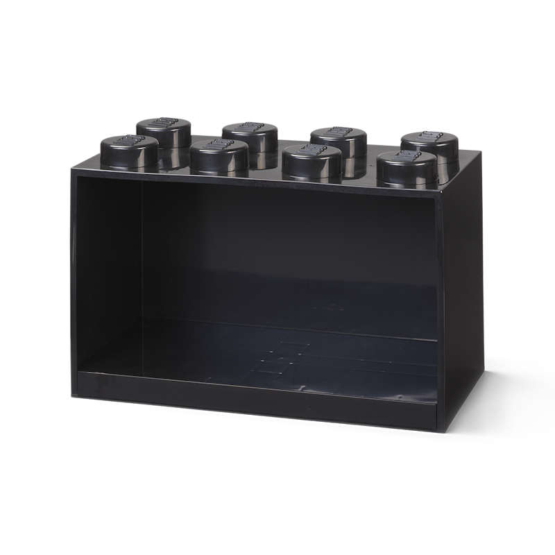 LEGO® Brick Hylde 8 Knopper, Sort