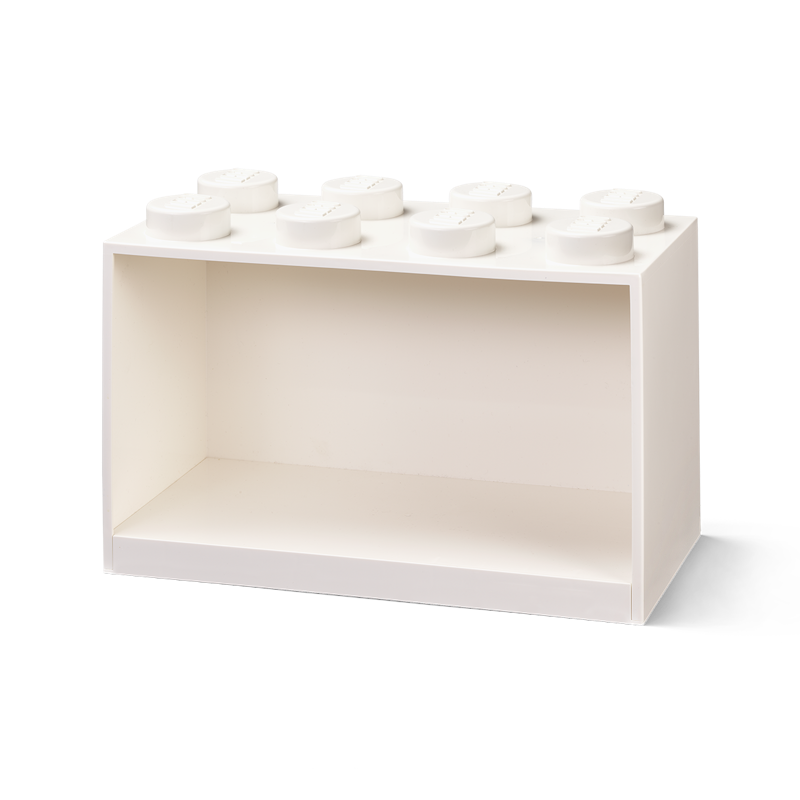 LEGO® Brick Hylde 8 Knopper, Hvid
