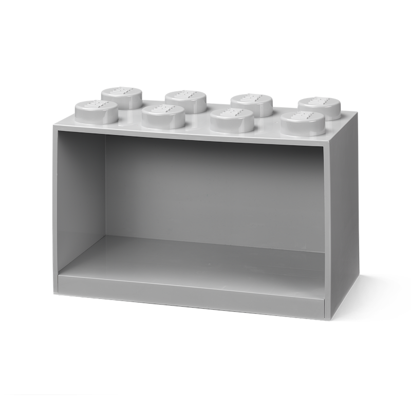LEGO® Brick Hylde 8 Knopper, Grå