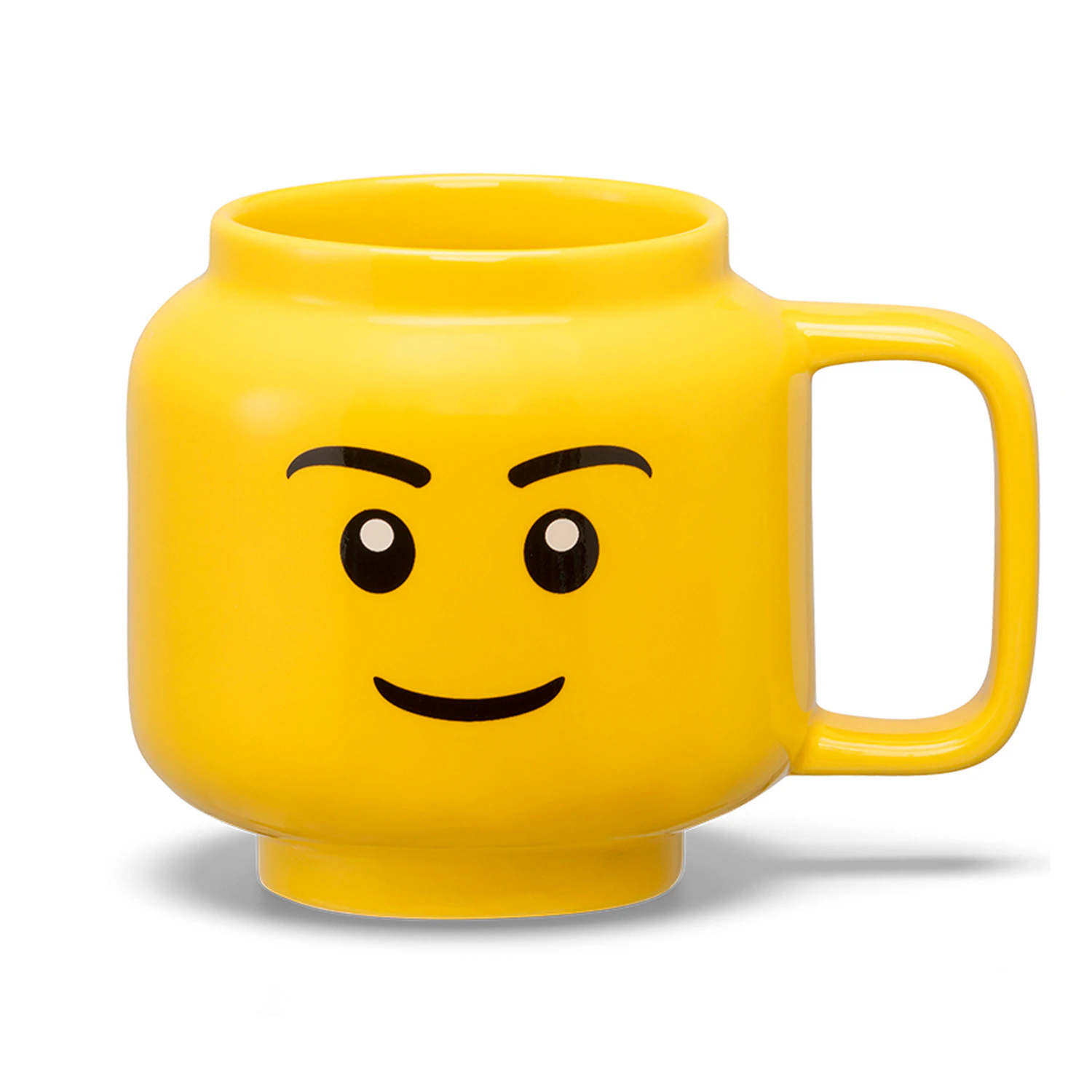 Room Copenhagen Lego Ceramic Mug Small Boy Krus t S - Kaffekopper Keramik Gul - 40460800