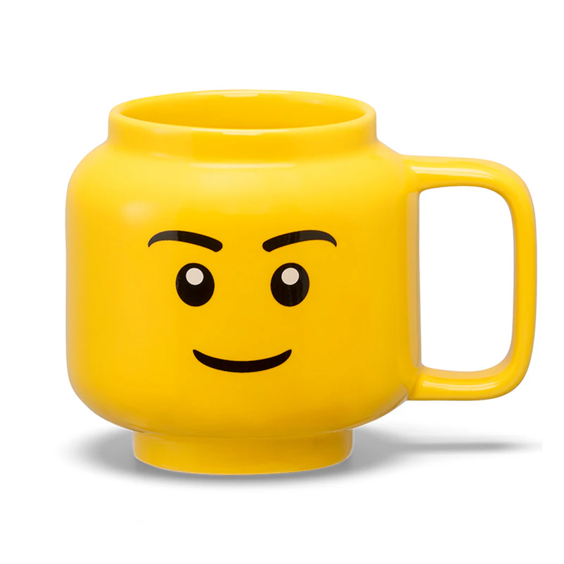 LEGO Ceramic Mug Small Boy Krus Gult, S