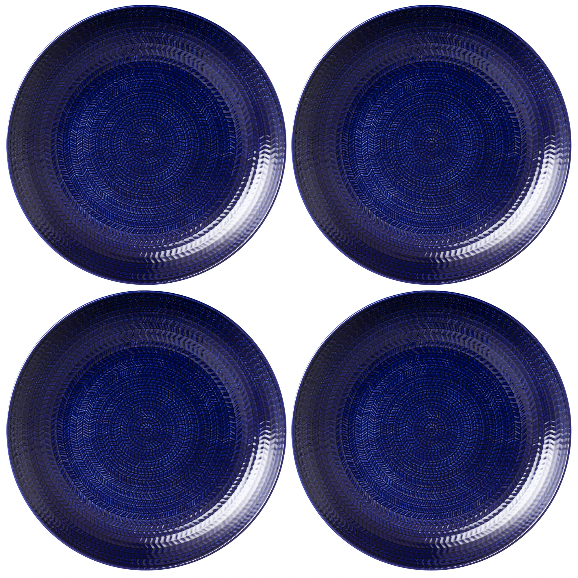 R&ouml;rstrand Eld Tallerken 26 Cm 4-pak - Middagstallerkner Feldspar Porcelain Bl&aring; - 1086820X4