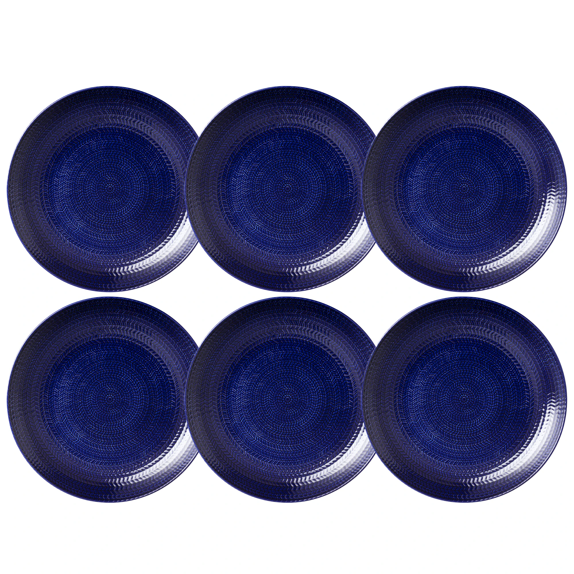 R&ouml;rstrand Eld Tallerken 26 Cm 6-pak - Middagstallerkner Feldspar Porcelain Bl&aring; - 1086820X6