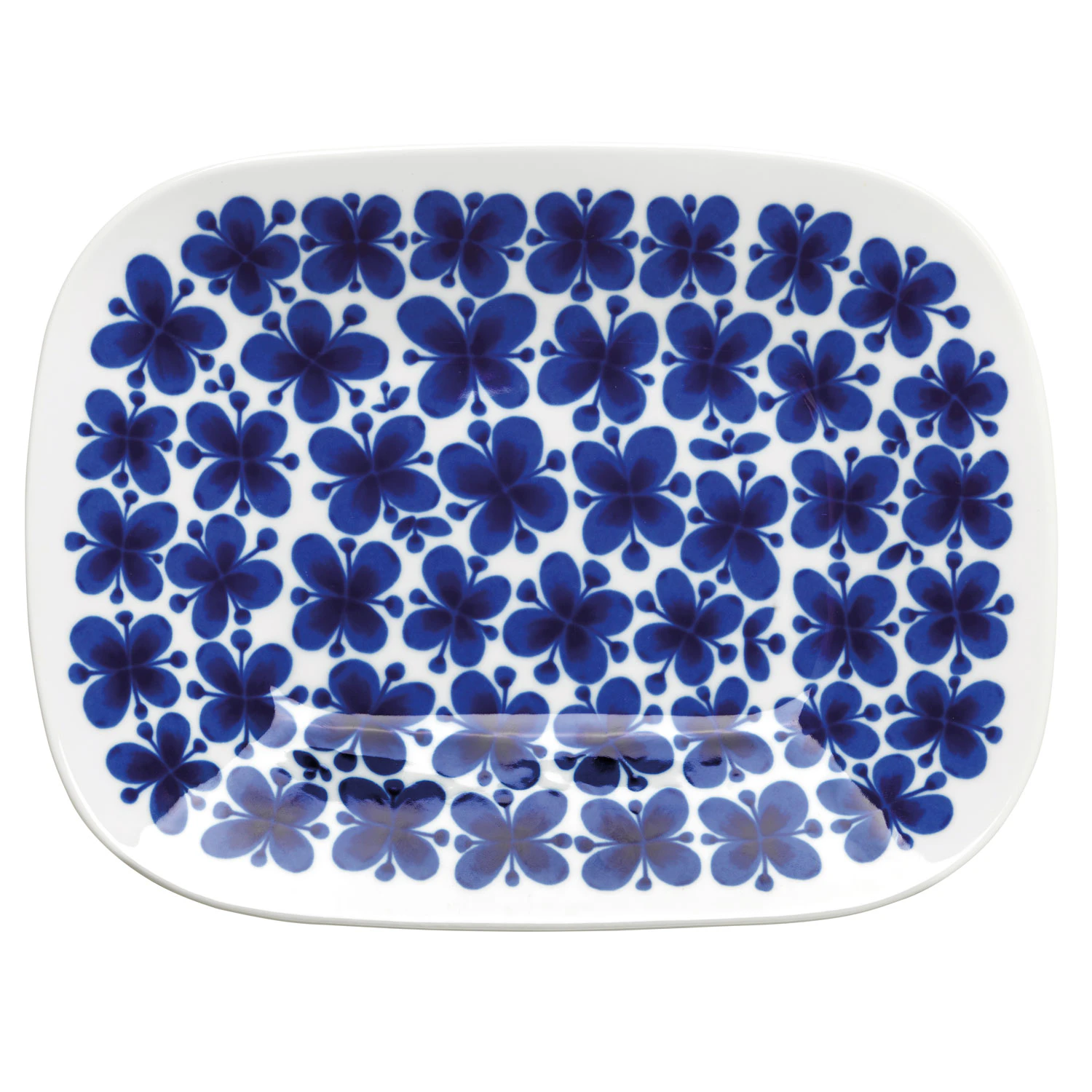 R&ouml;rstrand Mon Amie Serving Dish 22x28 Cm - Serveringsfad Porcel&aelig;n Bl&aring; - 1027016