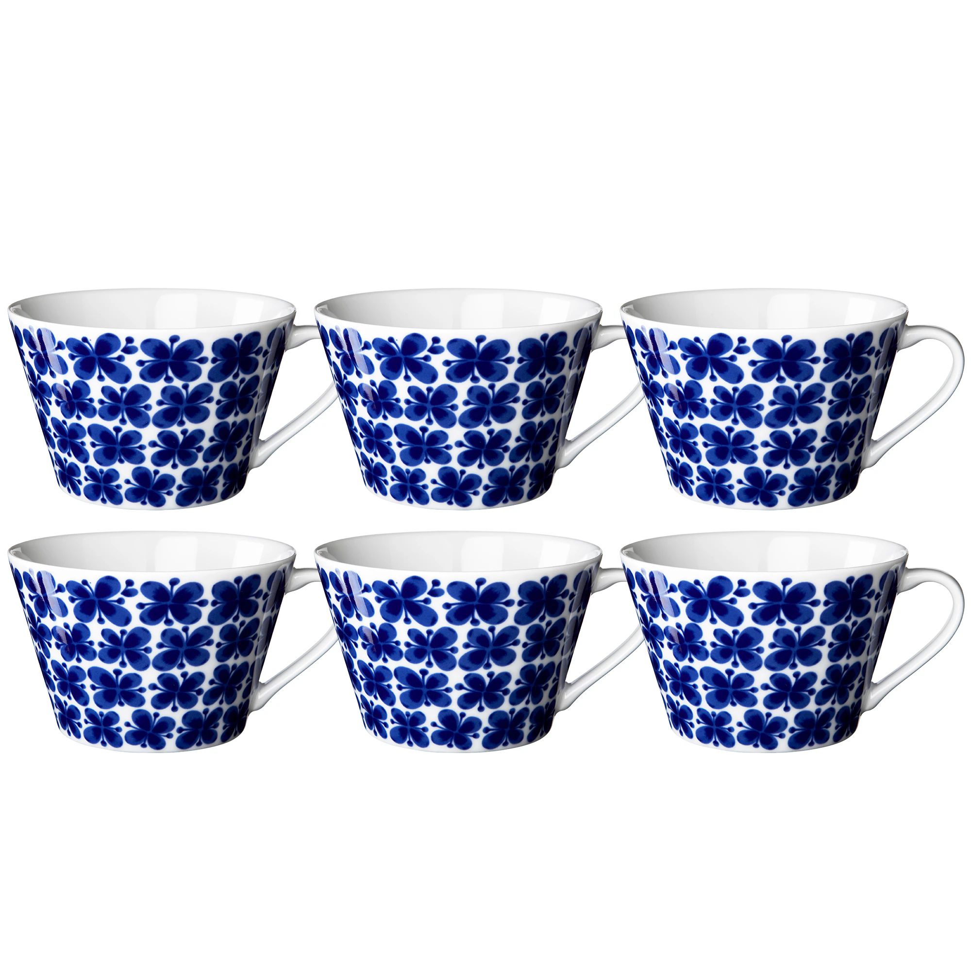 R&ouml;rstrand Mon Amie Tekop 50 Cl 6-pak - Tekopper Porcel&aelig;n Bl&aring; - 1012275X6