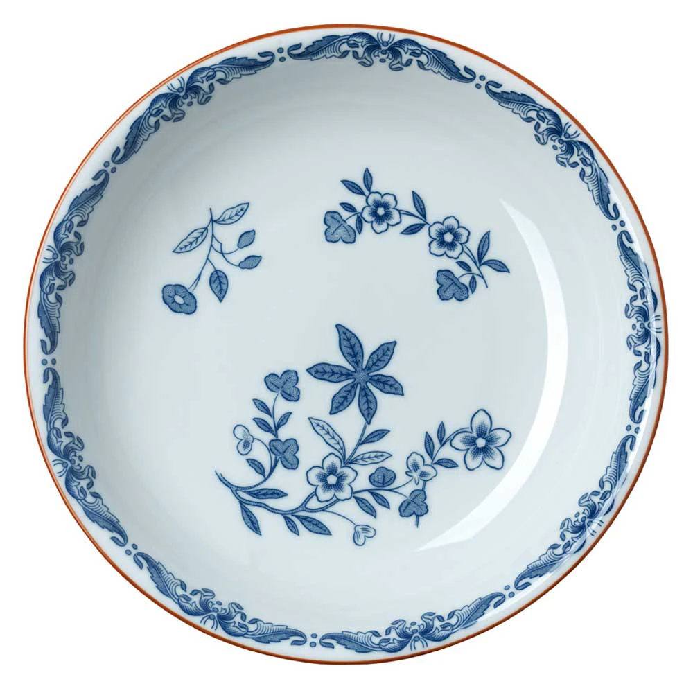 R&ouml;rstrand Ostindia Dyb Tallerken 220 Mm - Dybe tallerkner Porcel&aelig;n Bl&aring; - 1012325