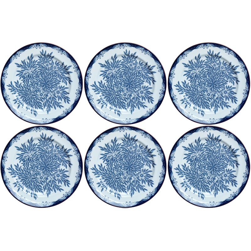 Ostindia Floris Middagstallerken 27 cm, 6-pak