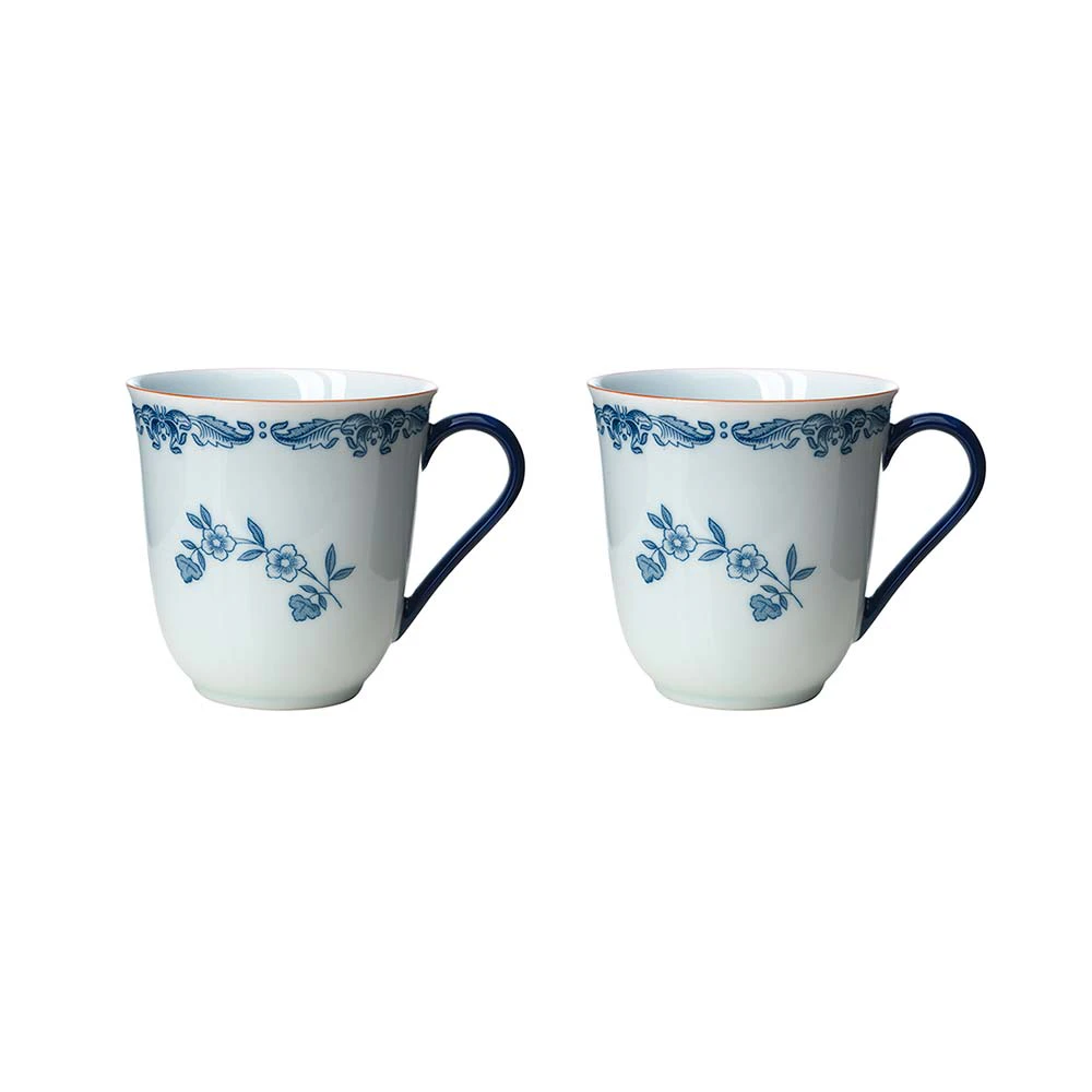 R&ouml;rstrand Ostindia Kop 30 Cl 2 Stk. - Kaffekopper Porcel&aelig;n Hvid - 1011708