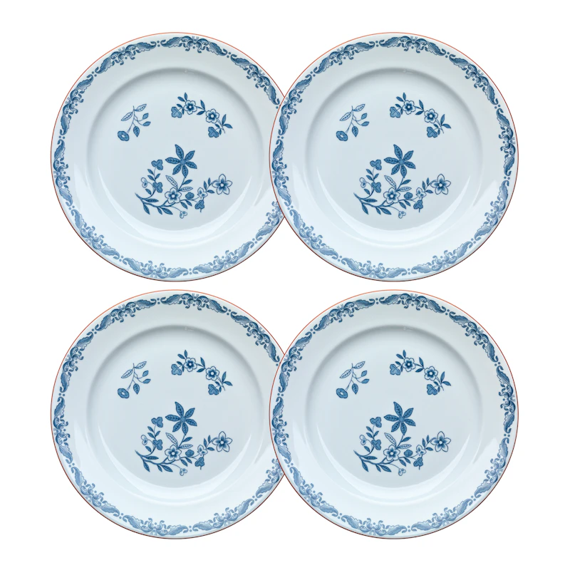 Ostindia Sidetallerken 18 cm, 4-pak
