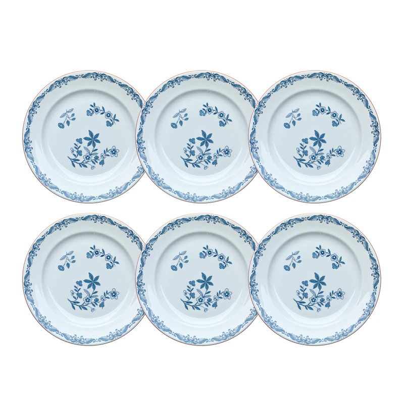 Ostindia Tallerken 21 cm, 6-pak