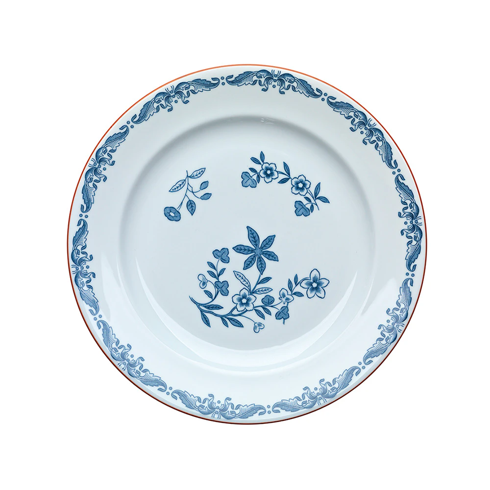 R&ouml;rstrand Ostindia Tallerken 21 Cm - Middagstallerkner Porcel&aelig;n Hvid - 1011694