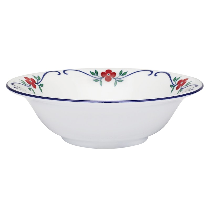 Sundborn Dyb Tallerken, 160 mm, Hvid