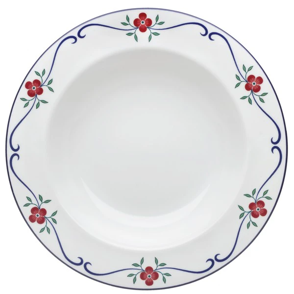 R&ouml;rstrand Sundborn Dyb Tallerken 240 Mm - Dybe tallerkner Porcel&aelig;n Hvid - 1011762