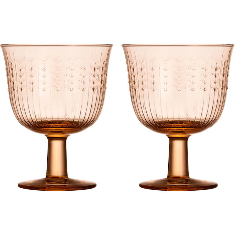 Swedish Grace Drikkeglas Med Fod 28 cl 2-pak, Jubilee