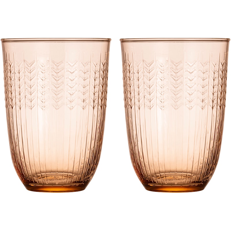 Swedish Grace Drikkeglas 37 cl 2-pak, Caramel