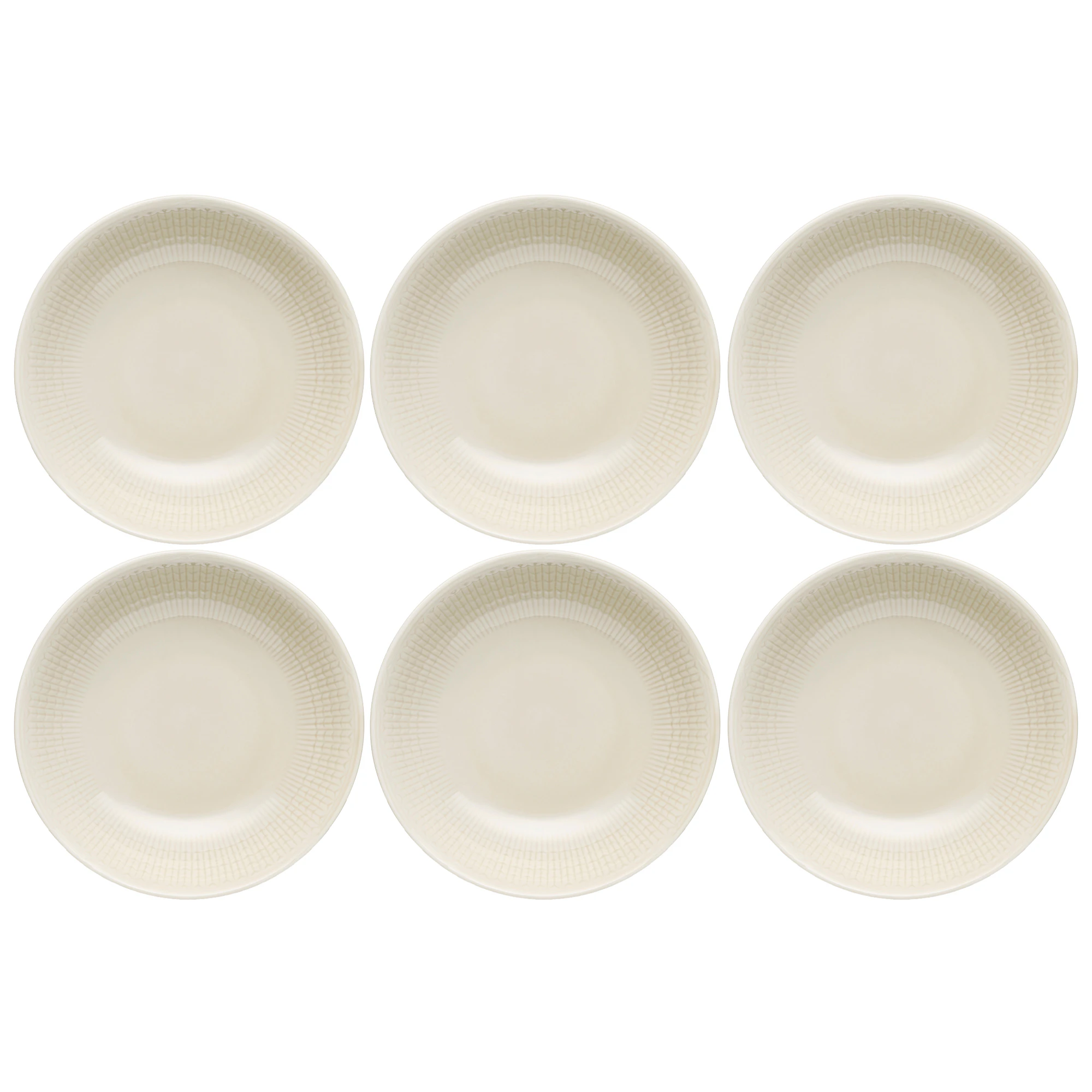 R&ouml;rstrand Swedish Grace Dyb Tallerken 19 Cm 6-pak Havre - Dybe tallerkner Porcel&aelig;n Oat (Beige) - 1069430X6