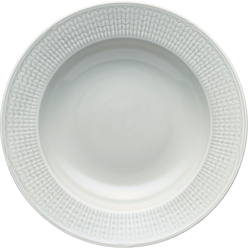 Swedish Grace Dyb Tallerken 25 cm, Tågegrå