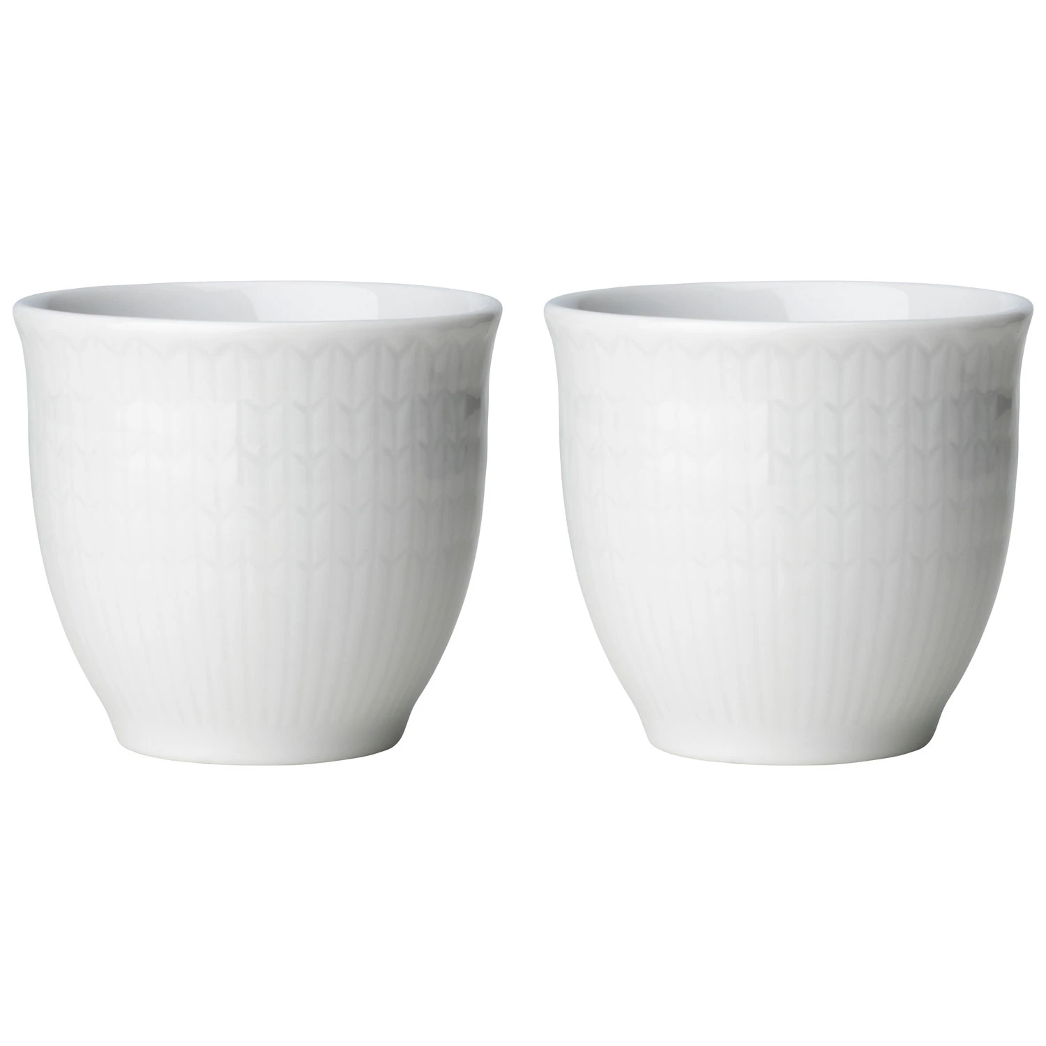 R&ouml;rstrand Swedish Grace &AElig;ggeb&aelig;gre 4 Cl 2-pak Sne - &AElig;ggeb&aelig;gre Porcel&aelig;n Snow (White) - 1069537