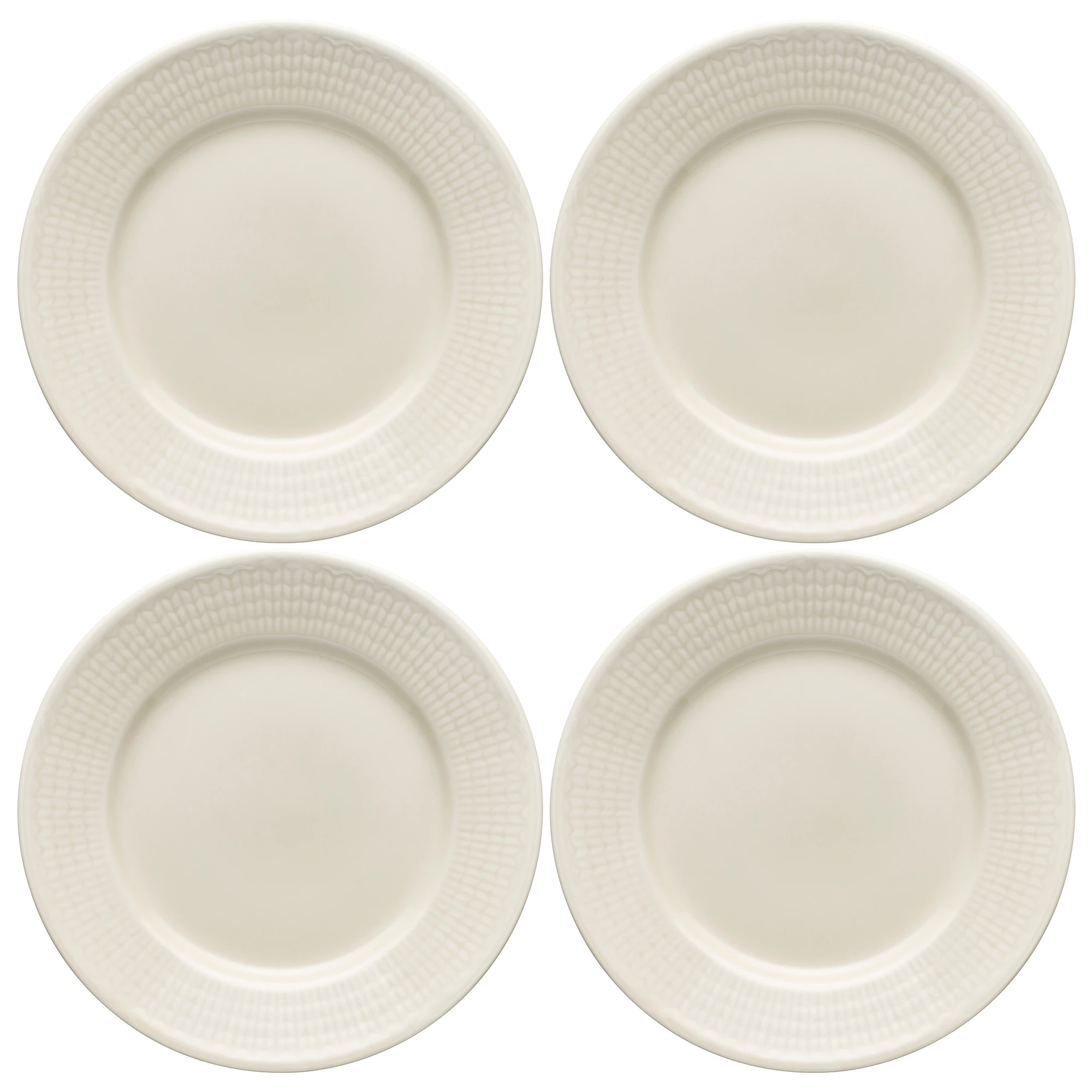 R&ouml;rstrand Swedish Grace Minitallerken 17 Cm 4-pak Havre - Asietter Porcel&aelig;n Oat (Beige) - 1069431X4