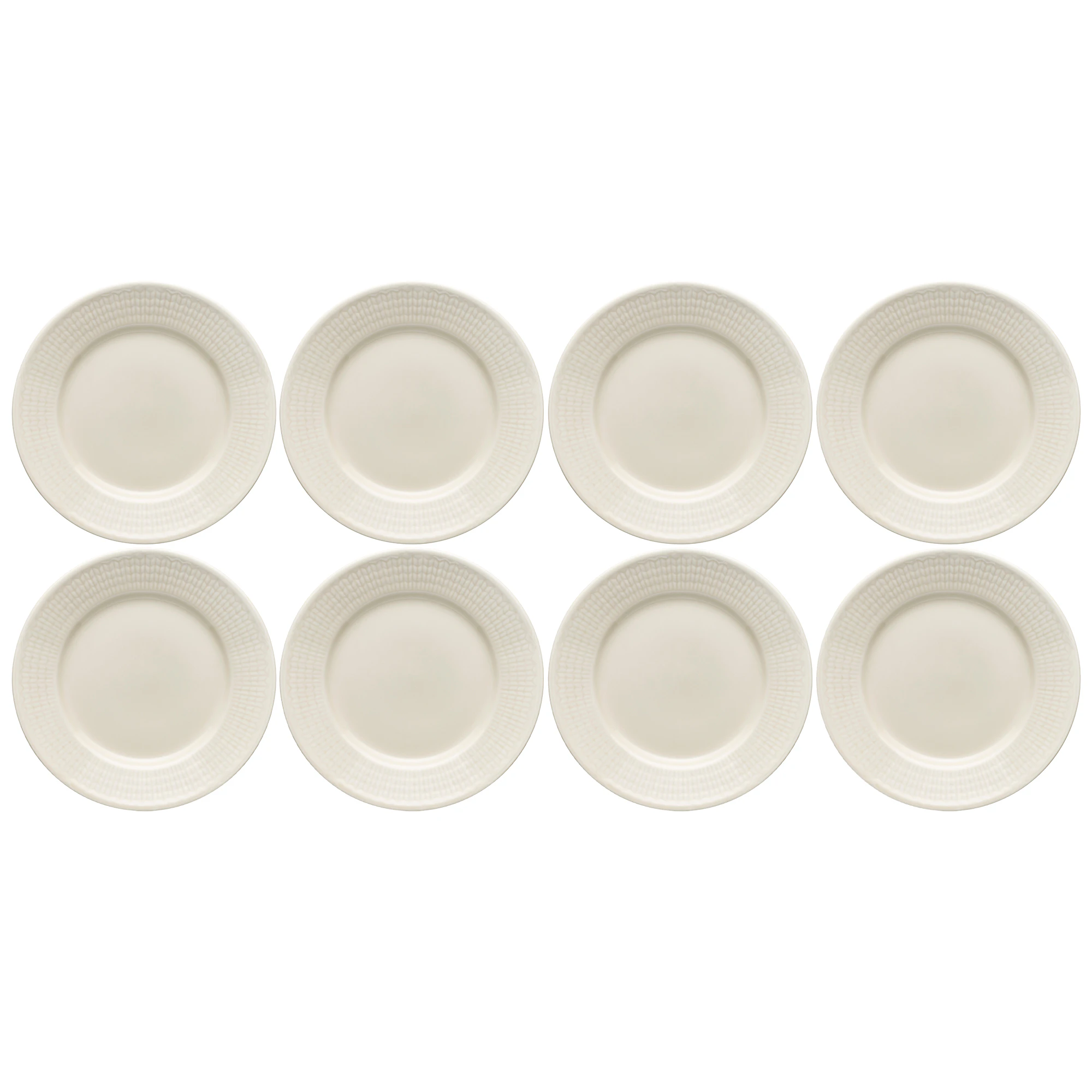 R&ouml;rstrand Swedish Grace Minitallerken 17 Cm 8-pak Havre - Asietter Porcel&aelig;n Oat (Beige) - 1069431X8