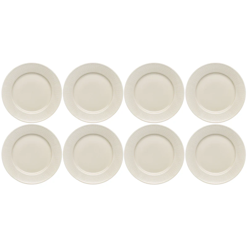 Swedish Grace Tallerken 27 cm 8-pak, Havre