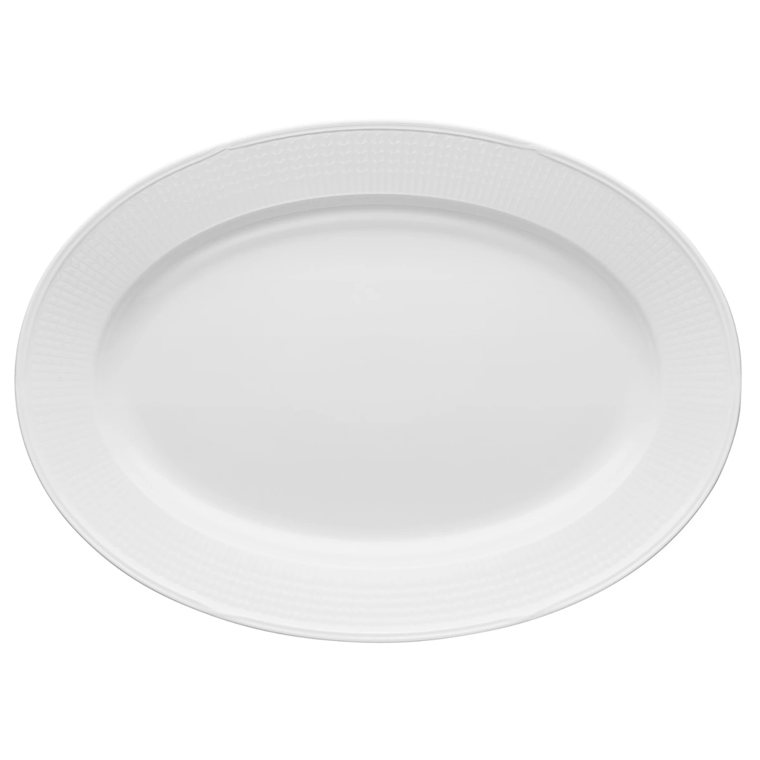 R&ouml;rstrand Swedish Grace Platter 40 Cm Snow - Serveringsfad Porcel&aelig;n Snow (White) - 1055617