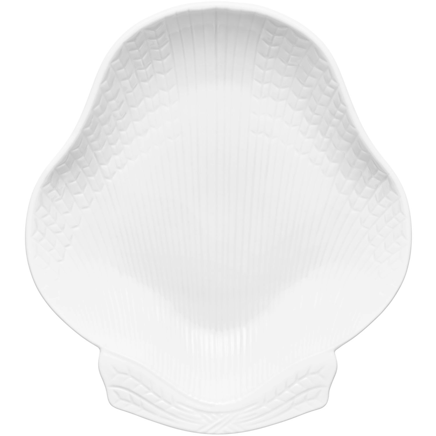 R&ouml;rstrand Swedish Grace Serveringsfad 18x16 Cm Snow - Serveringsfad Porcel&aelig;n Snow (White) - 1055630