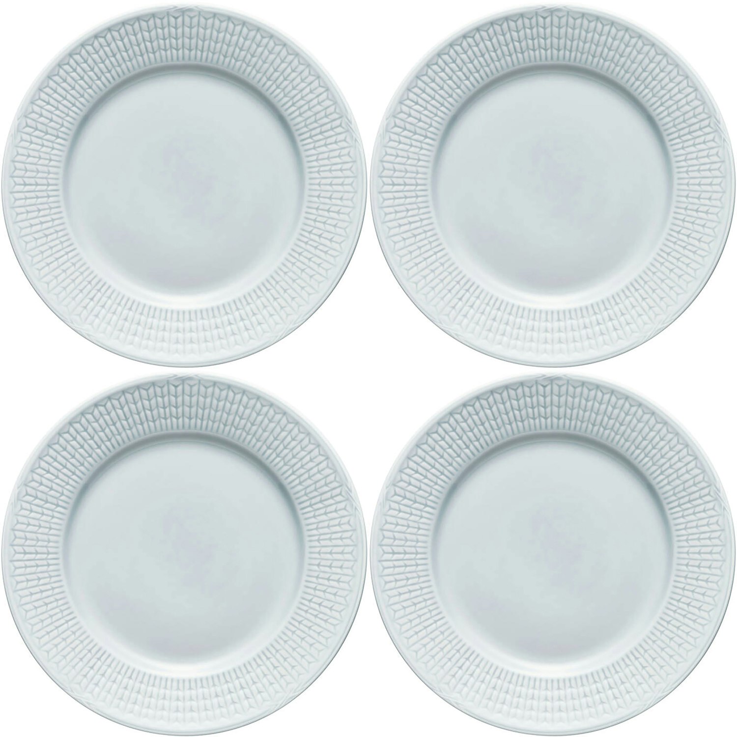 R&ouml;rstrand Swedh Grace Side Plate 17 Cm 4-pack Ice - Asietter Porcel&aelig;n Is - 1011904 4-PACK