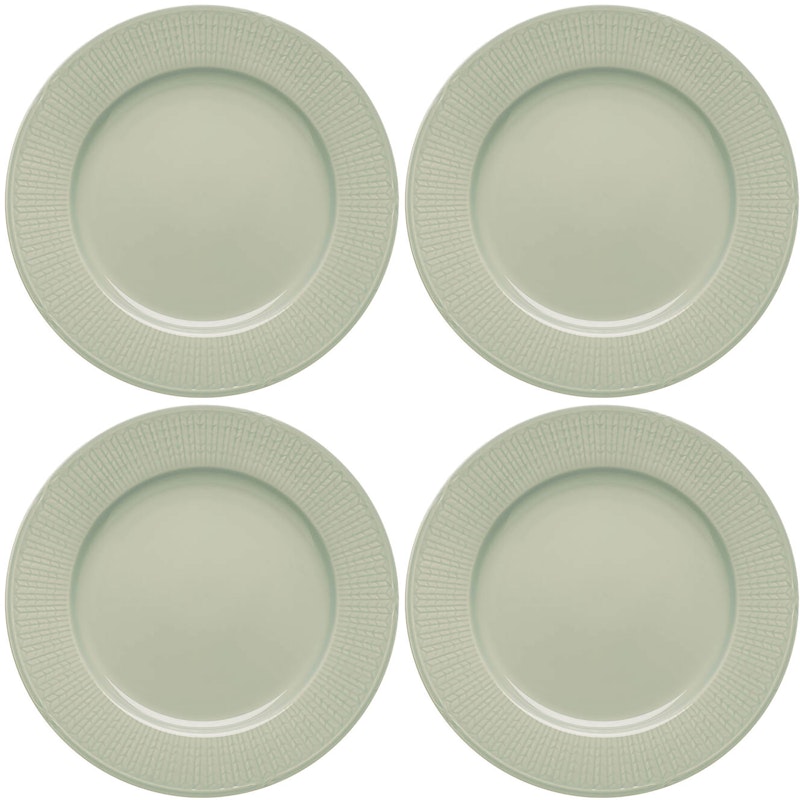 Swedish Grace Sidetallerken 17 cm 4-pak, Meadow